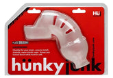 Hunkyjunk Lockdown - Stretchy and Comfortable Silicone Chastity Device Male Chastity